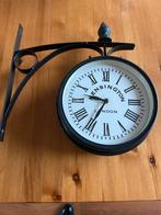 Kensington Station Wandklok - Dubbelzijdig, Ophalen, Zo goed als nieuw, Analoog, Wandklok