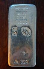 1 kilo baren Tony Goetz, Postzegels en Munten, Edelmetalen en Baren, Ophalen of Verzenden, Zilver