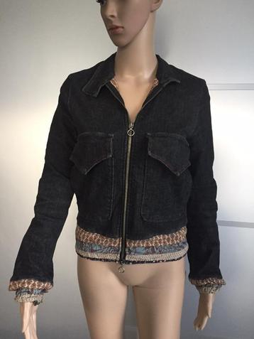 B1630 NIEUW Cultura: spijkerjasje jasje jas jeans Maat S=36 beschikbaar voor biedingen