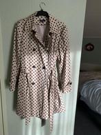 Regenjas beige met zwarte stippen, maat 46 (18), Beige, Maat 46/48 (XL) of groter, Ophalen of Verzenden, Zo goed als nieuw