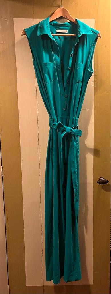 Studio Anneloes Jumpsuit | maat L zeegroen/ blauw, Kleding | Dames, Jumpsuits, Zo goed als nieuw, Maat 42/44 (L), Overige kleuren