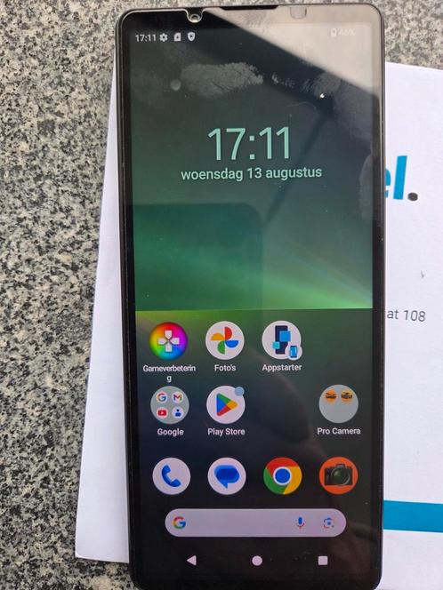Sony Xperia 5 V zwart met garantie tot 25-9-2025., Telecommunicatie, Mobiele telefoons | Sony, Ophalen of Verzenden