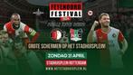 Feyenoord NEC festival 4 tickets BEKER FINALE, Tickets en Kaartjes, Sport | Voetbal, April, Twee personen