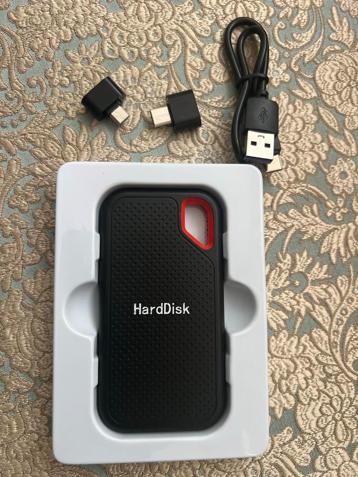 Draagbare 1TB SSD - Nieuw in doos!, Computers en Software, Harde schijven, Nieuw, Laptop, Extern, SSD, USB, Ophalen of Verzenden