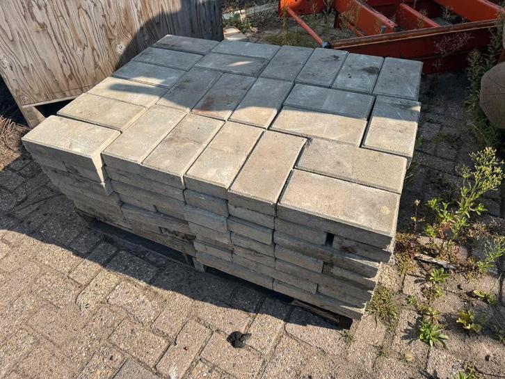 168 stuks stoeptegels 15x30 ongebruikt, Tuin en Terras, Tegels en Klinkers, Nieuw, Overige typen, Beton, Ophalen