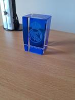 Real Madrid logo model van glas, Ophalen of Verzenden, Buitenlandse clubs, Overige typen