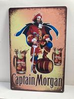 Captain Morgan Rum bord 30 bij 20 metaal, Verzamelen, Merken en Reclamevoorwerpen, Ophalen of Verzenden, Zo goed als nieuw
