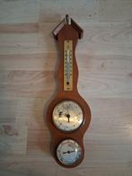 Vintage Weerstation barometer, Ophalen, Gebruikt