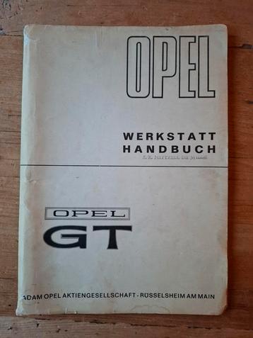 Opel GT Werkstatt Handbuch - 1969 beschikbaar voor biedingen