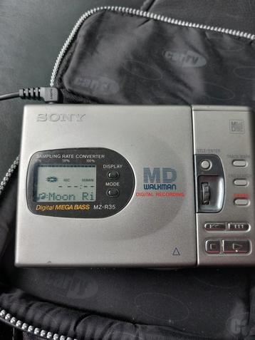 Sony MiniDisc Walkman MZ-R35 beschikbaar voor biedingen