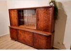 Vintage Dressoir Kast - Twee Delen - Houtnerf Design, Antiek en Kunst, Antiek | Meubels | Kasten, Ophalen