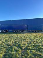 Sterk oplegger- 8dkm-stuuras-Z.G.A.N.-vol gegalvaniseerd-lzv, Auto's, Bedrijf, Aanhangers en Opleggers, Te koop, ABS