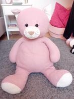 Grote roze knuffel poes, Ophalen of Verzenden, Zo goed als nieuw, Poes