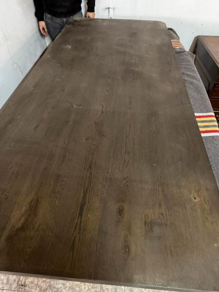Eiken tafelbladen in goede staat!, Huis en Inrichting, Tafels | Eettafels, Zo goed als nieuw, 100 tot 150 cm, 200 cm of meer, Vijf personen of meer