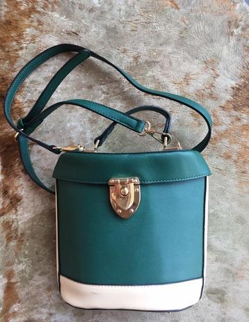 Verrekijker model schoudertas groen/beige tas Nieuw beschikbaar voor biedingen