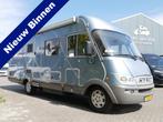 Hymer B654 Integraal Camper, Fransbed, Hefbed!, Fiat, Integraal, Koelkast, 7 tot 8 meter, Bedrijf
