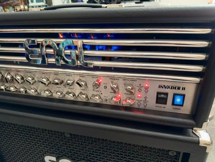 ENGL Invader 2 E642/2 Guitar Amplifier Head plus 212 cab, Muziek en Instrumenten, Versterkers | Bas en Gitaar, Zo goed als nieuw