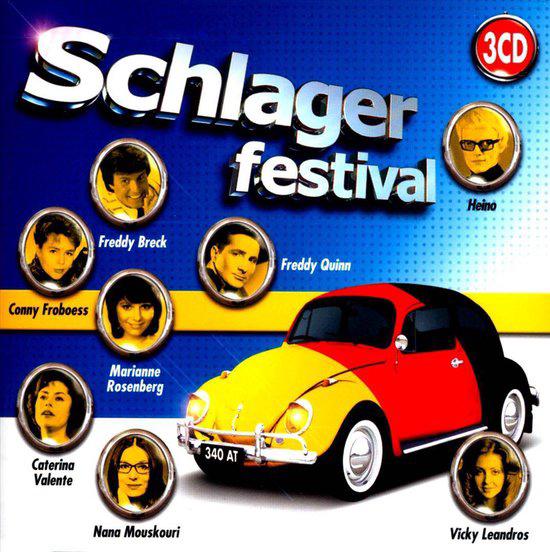 Schlager Festival (3CD), Ophalen of Verzenden, Gebruikt