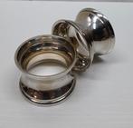 Zilveren Servetringen - Set van 2, Antiek en Kunst, Antiek | Goud en Zilver, Ophalen of Verzenden