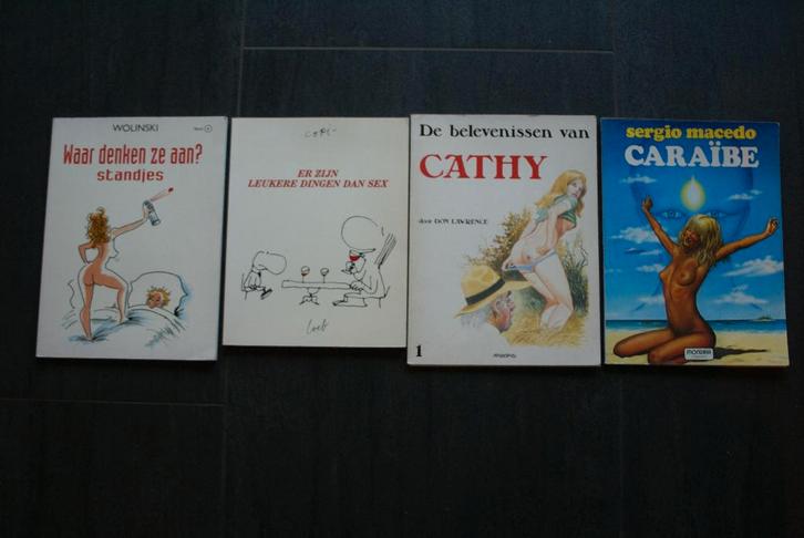 Diverse stripboeken.. (sex), Boeken, Stripboeken, Zo goed als nieuw, Meerdere stripboeken, Ophalen of Verzenden