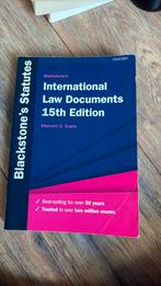 International Law Documents 15th Edition, Gelezen, Ophalen of Verzenden, WO, Alpha