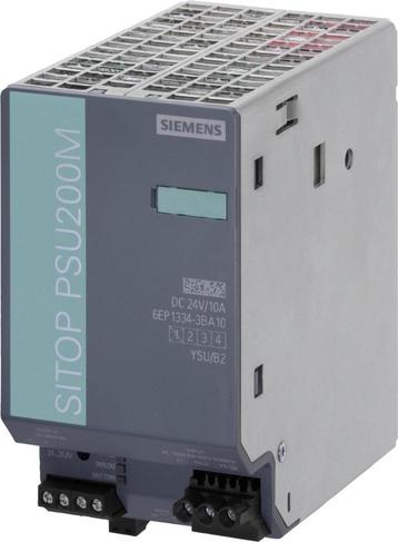 Siemens Sitop psu200m, 6EP13343BA108AB0 DC 24V/10A NIEUW! beschikbaar voor biedingen