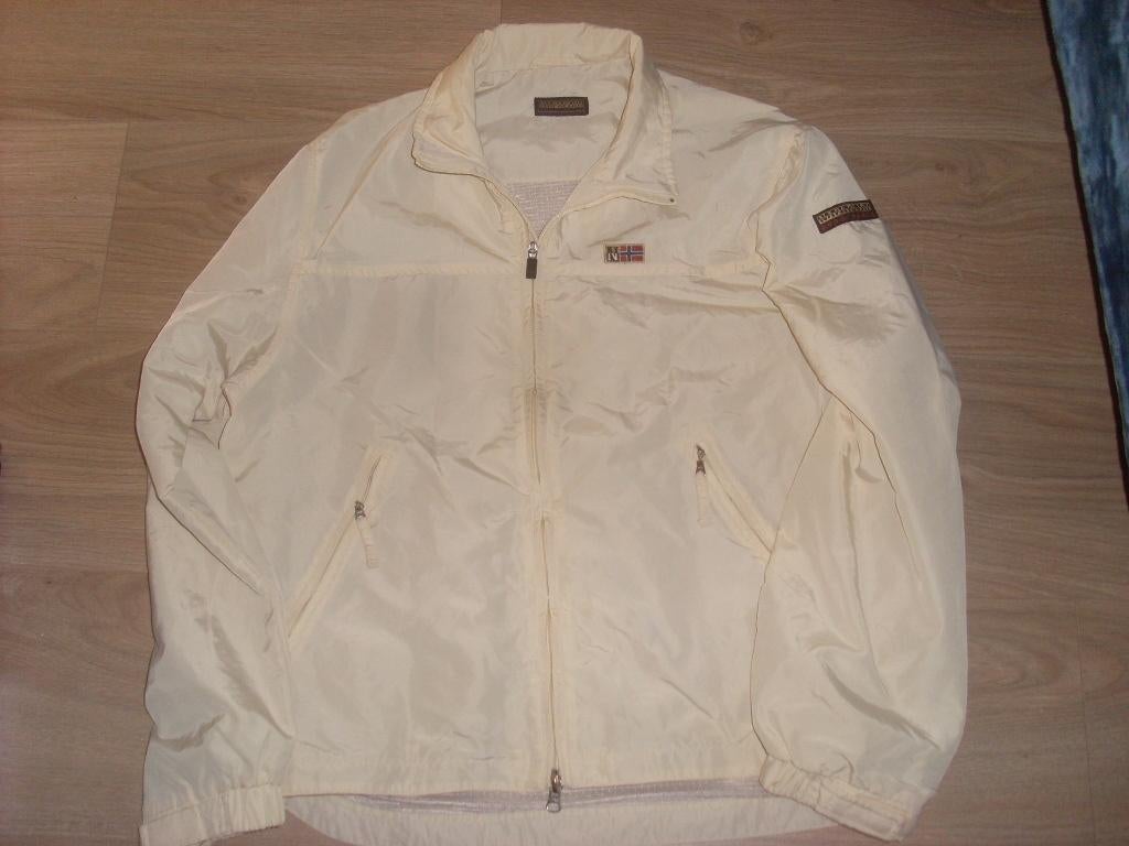 napapijri jack maat M licht geel, Verzenden, Zo goed als nieuw, Geel