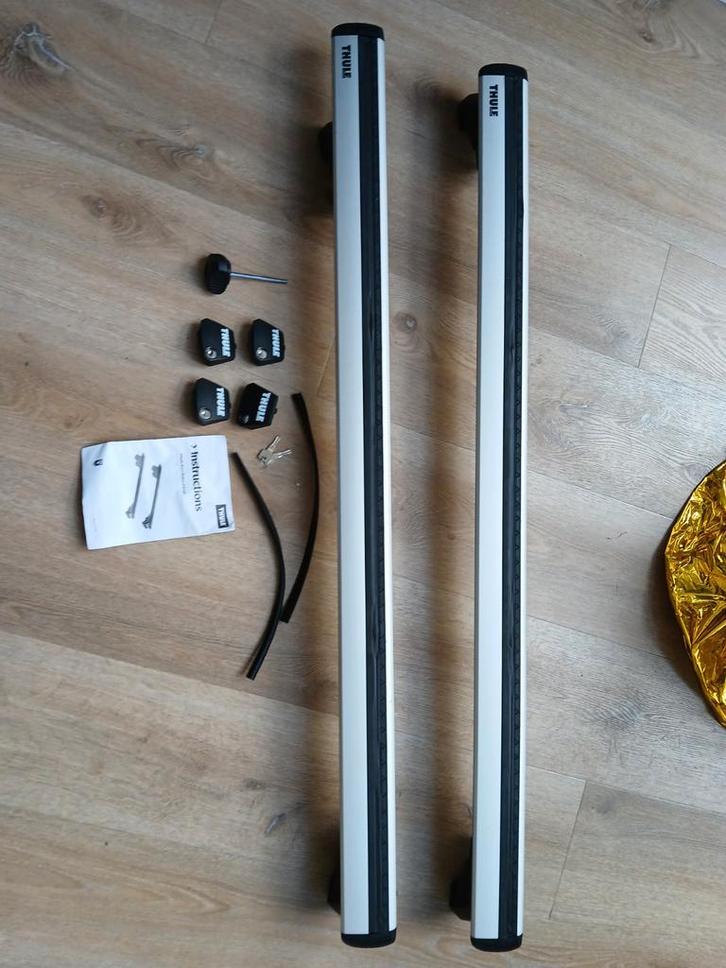 Thule dakdragers complete set, Auto diversen, Dakdragers, Gebruikt, Ophalen