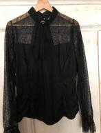 Kante zwarte blouse M, Ophalen of Verzenden, Zo goed als nieuw, Zwart
