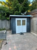 Houten tuinhuis om af te halen!, Tuin en Terras, Tuinhuizen, Ophalen, 250 tot 500 cm, Hout, 200 tot 400 cm