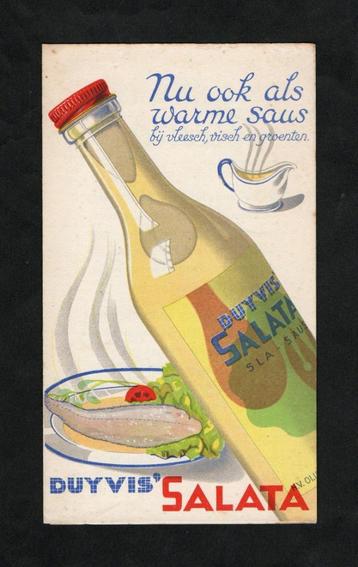 Folder Duyvis' Salata Slasaus Radiokok Kers Recepten Jr. 30. beschikbaar voor biedingen