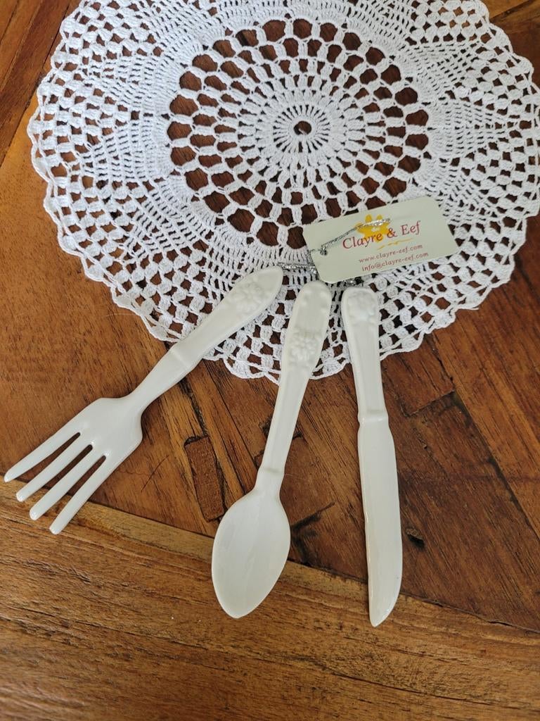 Schattig bestekje Clayre & Eef, Antiek en Kunst, Ophalen of Verzenden