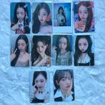 ive jang wonyoung official photocards, Verzamelen, Muziek, Artiesten en Beroemdheden, Verzenden, Zo goed als nieuw, Foto of Kaart