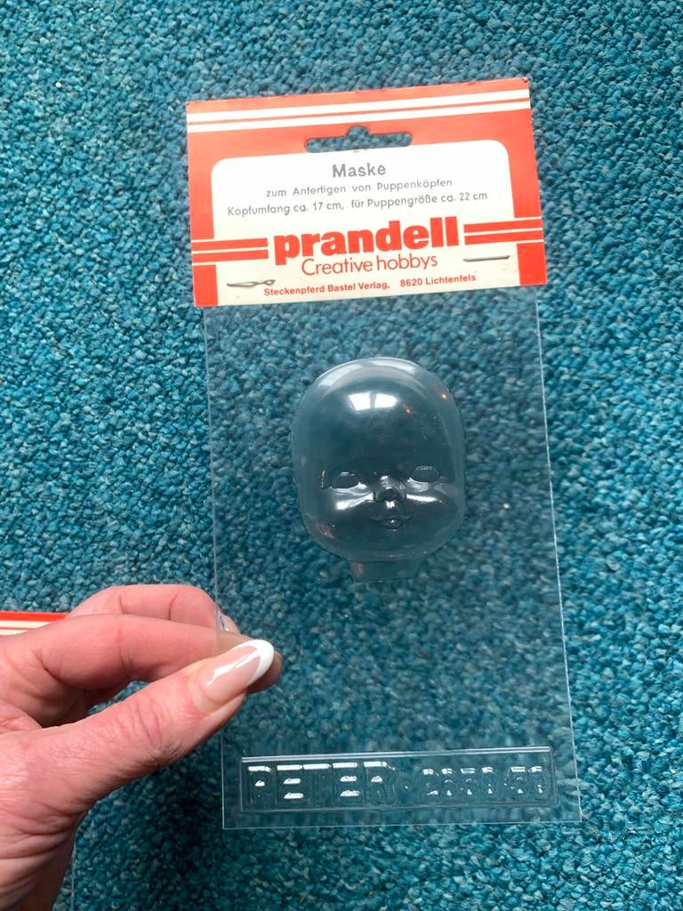 Prandell PuppenMaske - Poppenhoofd poppenhoofdje 2650 50, Verzamelen, Poppen, Ophalen of Verzenden, Nieuw, Overige typen