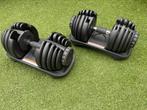 Verstelbare halterset (2 dumbbells)–24 kg–NIEUW €260 per set, Ophalen of Verzenden, Zo goed als nieuw, Rug, Dumbbell