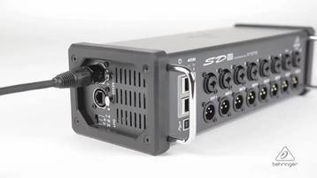 Behringer SD8 Digital Snake / stagebox met AES50 / Ultranet beschikbaar voor biedingen
