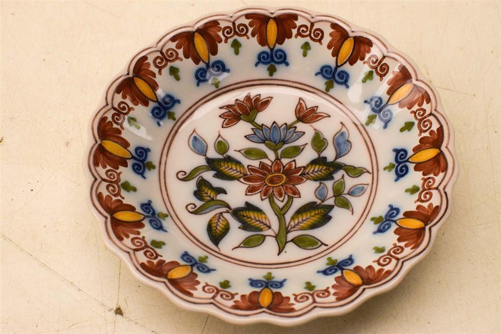 Makkum porseleinen wandbord 44634, Ophalen of Verzenden, Gebruikt