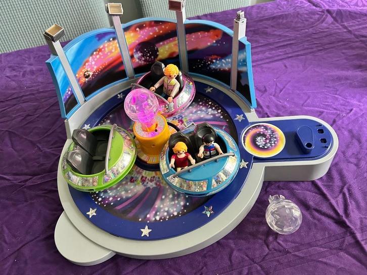 Playmobil 5554 kermis breakdance attractie, Kinderen en Baby's, Speelgoed | Playmobil, Gebruikt, Ophalen