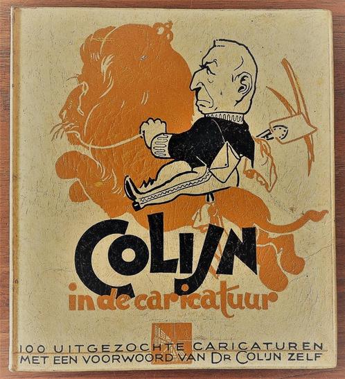 Colijn in de caricatuur - met voorwoord van Dr. Colijn zelf, Boeken, Politiek en Maatschappij, Gelezen, Nederland, Ophalen of Verzenden