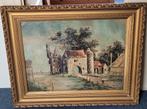 olieverf schilderij, Antiek en Kunst, Kunst | Schilderijen | Klassiek, Ophalen