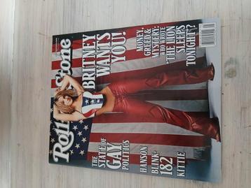 Britney Spears/Rolling Stone magazine  beschikbaar voor biedingen