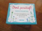 50 Geluks Kaarten.52 kaarten positief denken., Ophalen of Verzenden, Nieuw