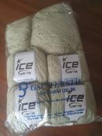 Pakket wool cord fine Lichtgroen Ice Yarns, Hobby en Vrije tijd, Breien en Haken, Ophalen of Verzenden, Zo goed als nieuw