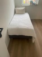 Boxspring Karlsson 90x210 - Eenpersoonsbed, Huis en Inrichting, Gebruikt, 90 cm, Eenpersoons, 210 cm