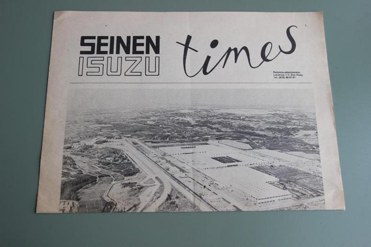 Seinen Isuzu krant, Boeken, Auto's | Folders en Tijdschriften, Gelezen, Overige merken, Ophalen of Verzenden
