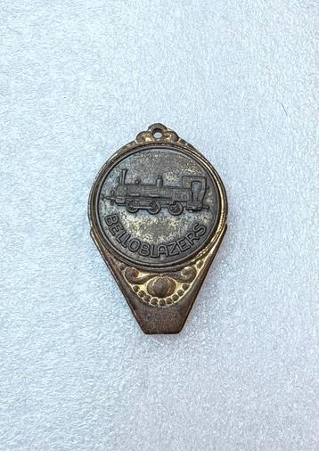 Metalen hanger ‘Belloblazers’ met afbeelding NS 7742 beschikbaar voor biedingen