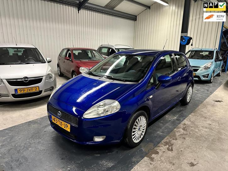 Fiat Grande Punto 1.2 Dynamic, Auto's, Fiat, Te koop, Grande Punto, ABS, Airbags, Boordcomputer, Centrale vergrendeling, Elektrische buitenspiegels