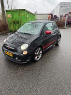 Fiat 500 1.4 T-jet Abarth 2012 Zwart, Auto's, Fiat, Voorwielaandrijving, 15 km/l, 40 €/maand, Zwart