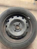Kia picanto stalen velgen 14 inch met zgan zomer banden, Ophalen, 14 inch, 175 mm, Band(en)