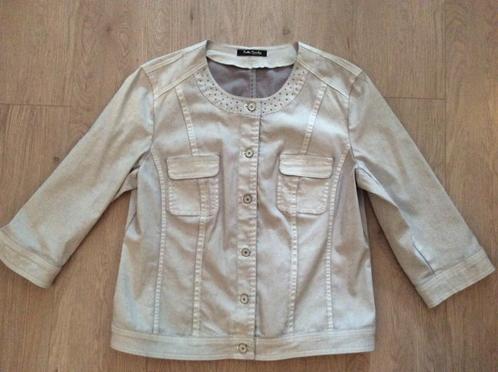 GLOEDNIEUW jeans jasje Betty Barclay maat 44 licht grijs!, Kleding | Dames, Jasjes, Kostuums en Pakken, Nieuw, Jasje, Maat 42/44 (L)